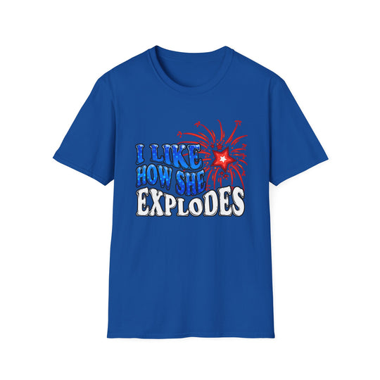 I Like How She Explodes | Unisex Deluxe Tee