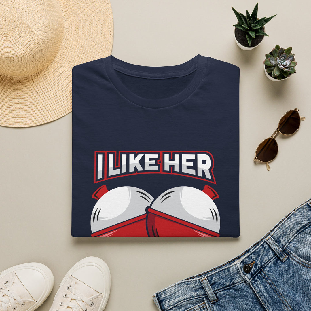 I Like Her Bobbers | Deluxe Tee