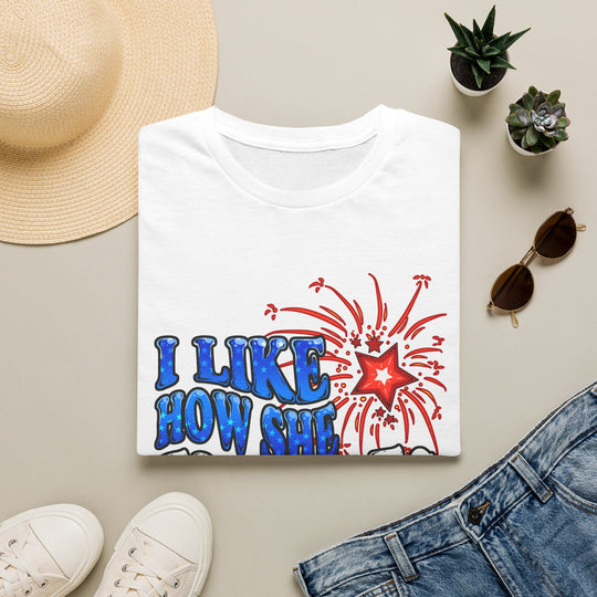 I Like How She Explodes | Unisex Deluxe Tee
