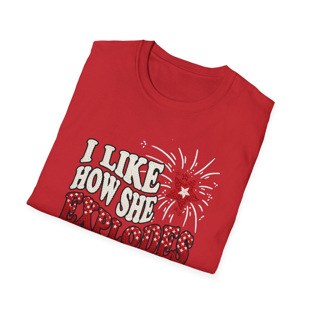 I Like How She Explodes | Deluxe Tee