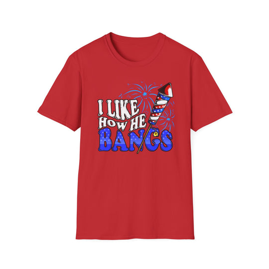I Like How He Bangs | Deluxe Tee