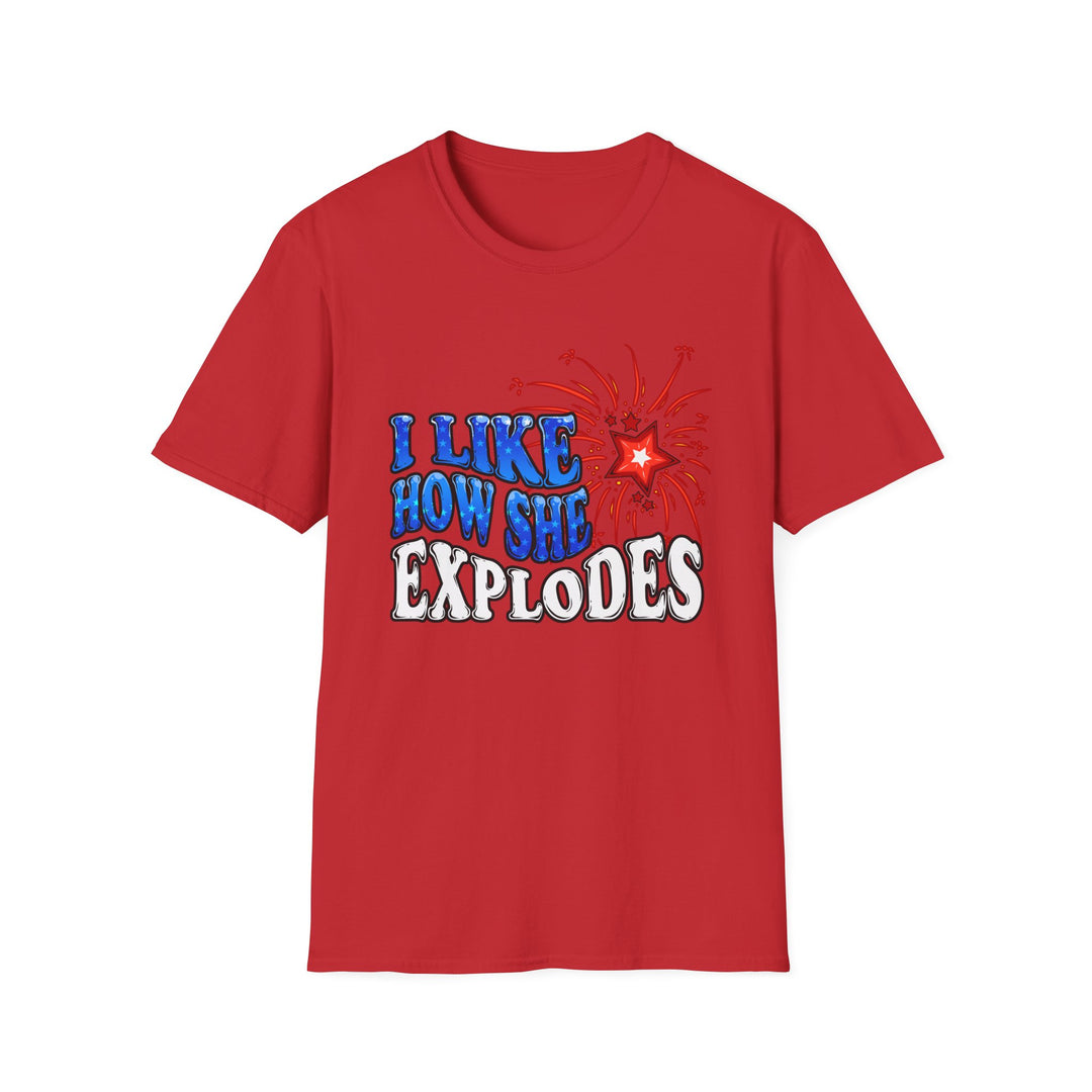 I Like How She Explodes | Unisex Deluxe Tee