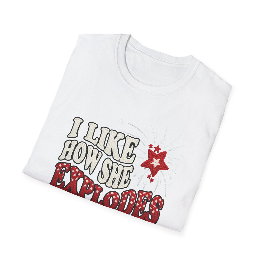 I Like How She Explodes | Deluxe Tee