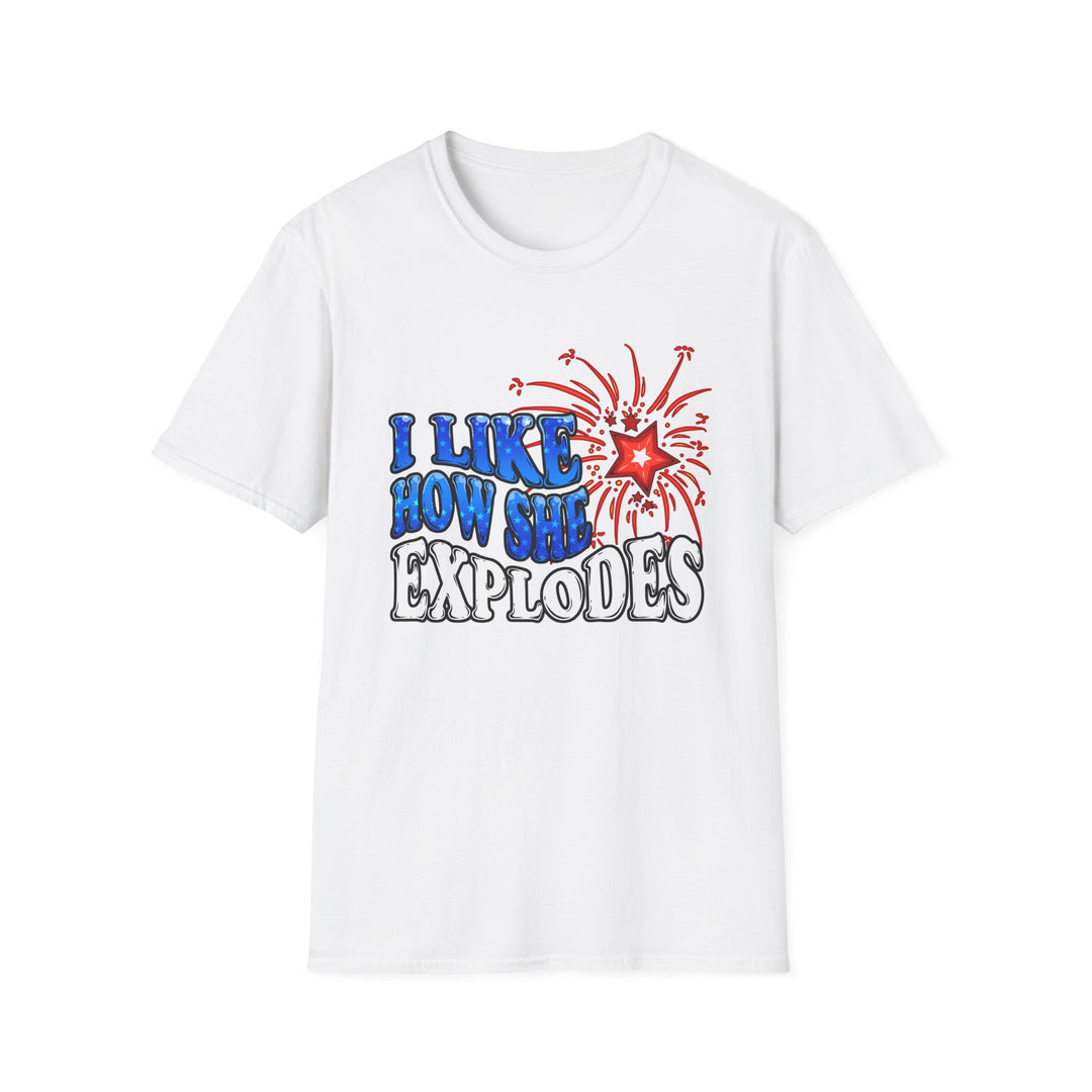 I Like How She Explodes | Unisex Deluxe Tee