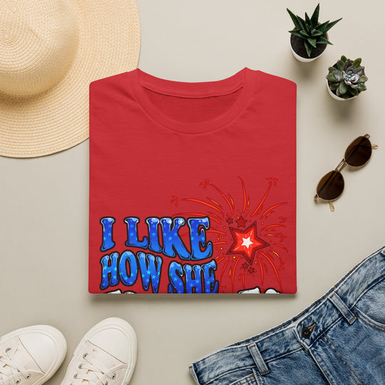 I Like How She Explodes | Unisex Deluxe Tee