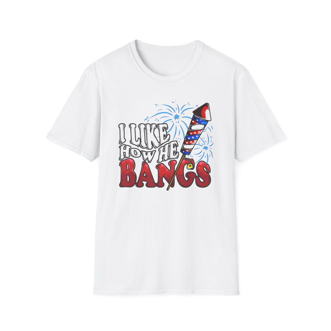 I Like How He Bangs | Deluxe Tee