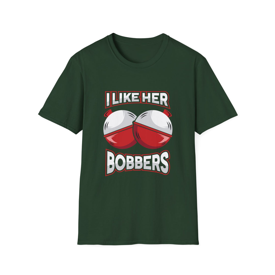 I Like Her Bobbers | Deluxe Tee