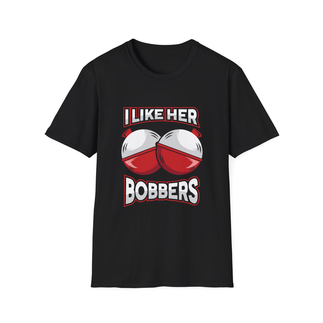 I Like Her Bobbers | Deluxe Tee