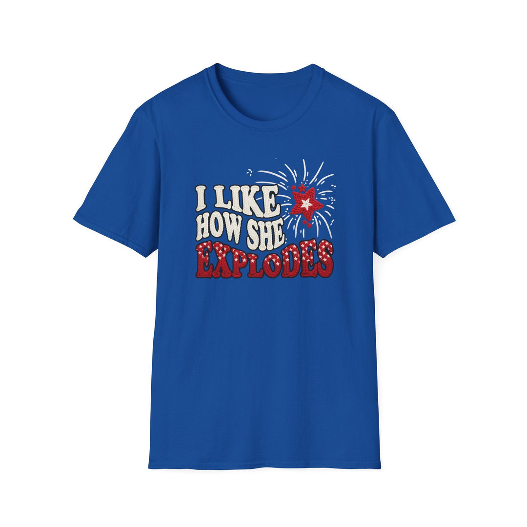 I Like How She Explodes | Deluxe Tee