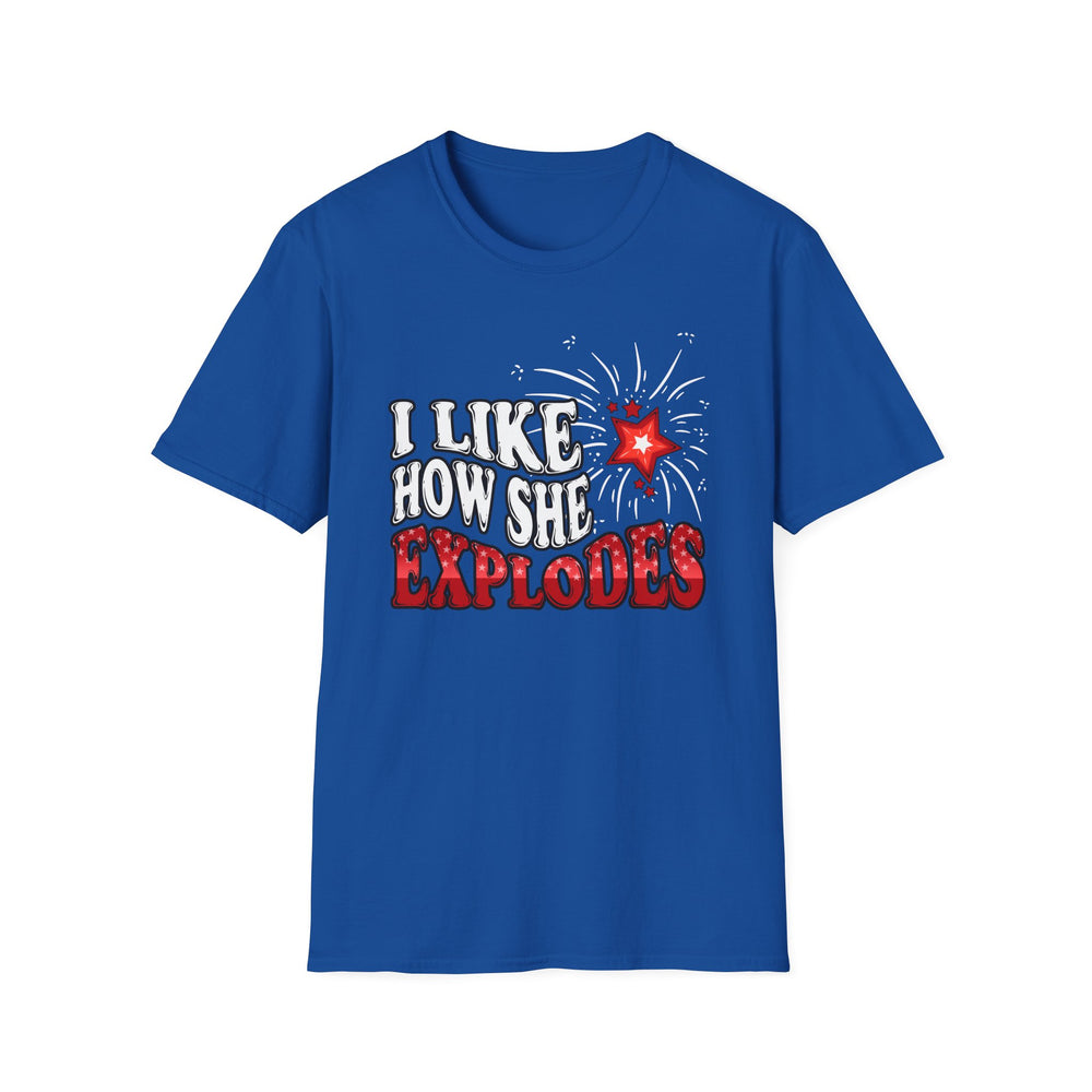 I Like How She Explodes | Deluxe Tee
