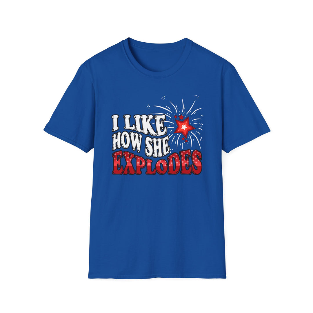 I Like How She Explodes | Deluxe Tee