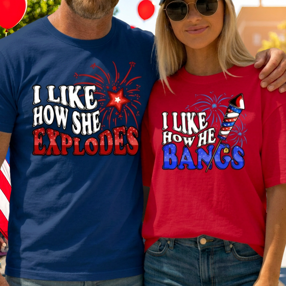 I Like How She Explodes | Deluxe Tee