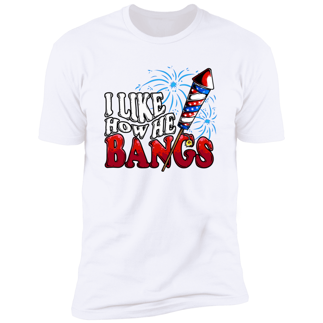 I Like How He Bangs | Deluxe Tee